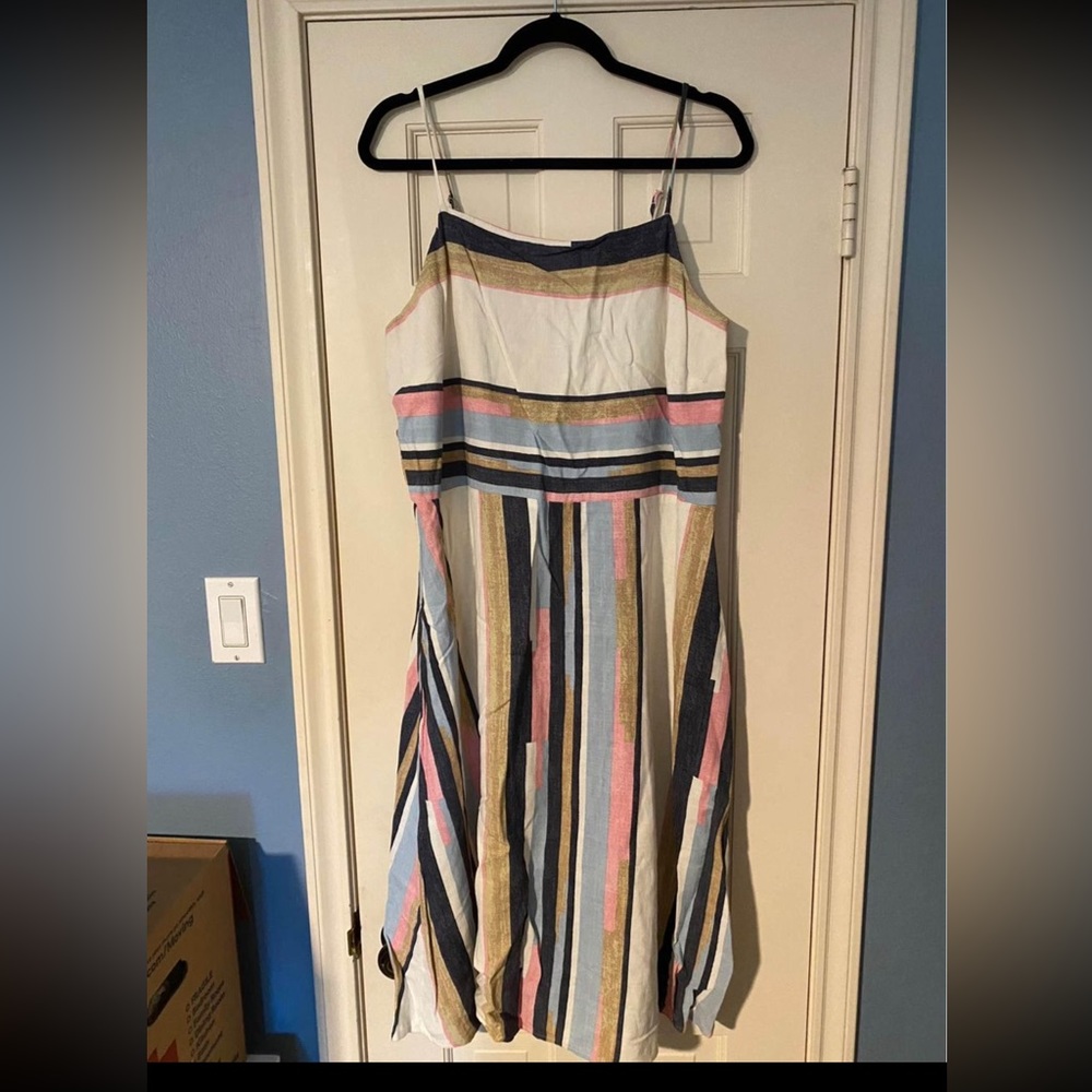 Women’s Target Brand Multicolored Spaghetti-Strap Dress - Never worn!!